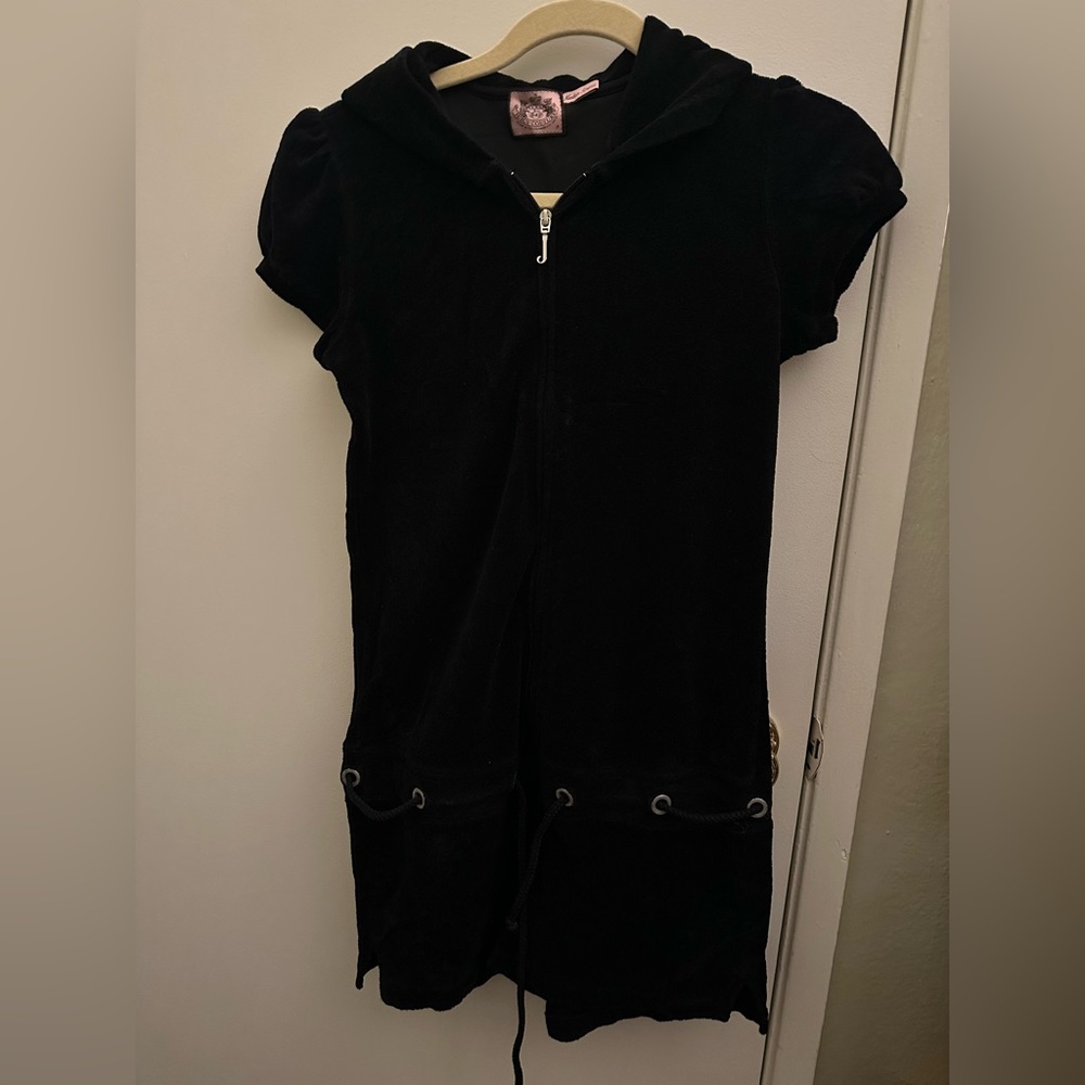 Juicy Couture onesie hooded swim cover